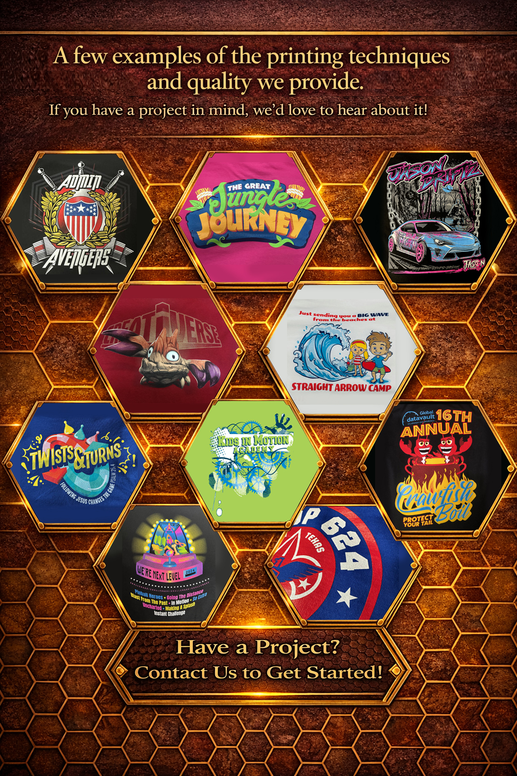 screen printing plano - dallas sample