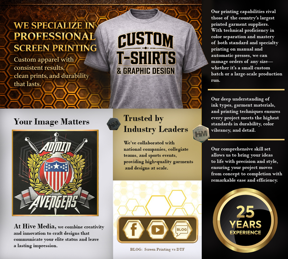Graphic Design Screen Printing Plano - Dallas Area